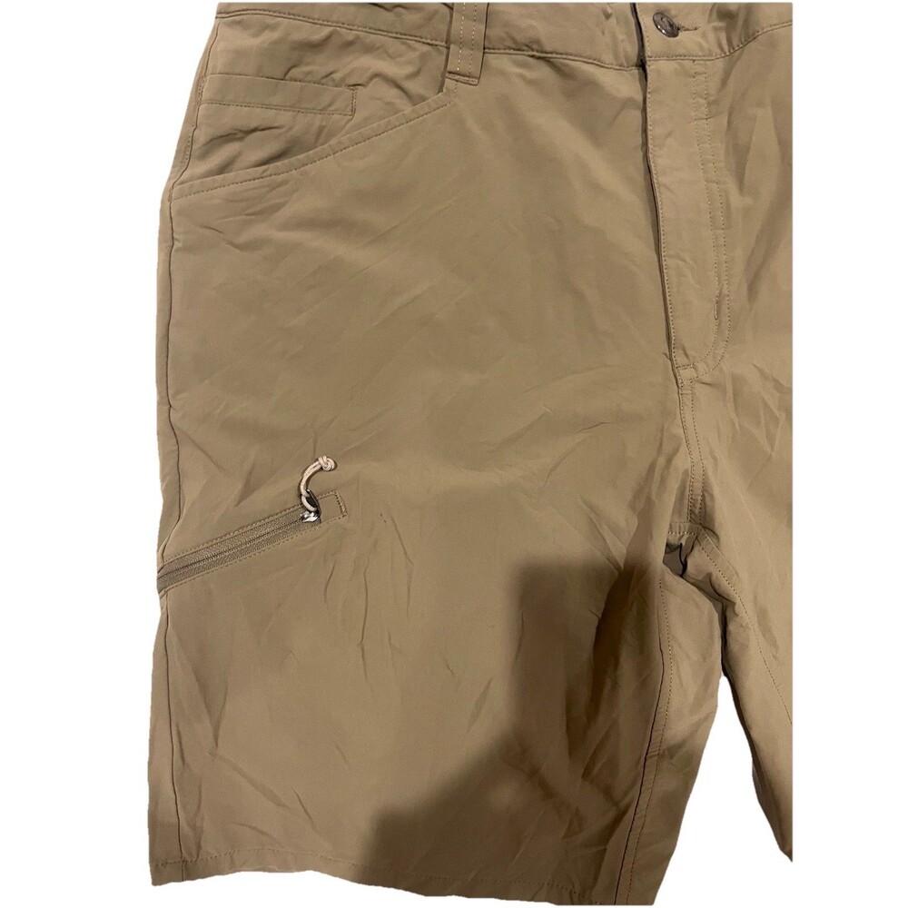 Patagonia Quandary Nylon Hiking Shorts Mens’s Tan Khaki Pockets Drawstring Sz 38 - Picture 7 of 10